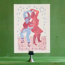 Load image into Gallery viewer, Reunion Letterpress Print
