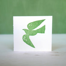 Load image into Gallery viewer, Bird, Mini Letterpress Card
