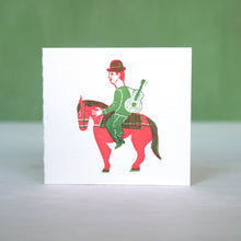 Load image into Gallery viewer, Troubadour, Mini Letterpress Card, Pack of 3
