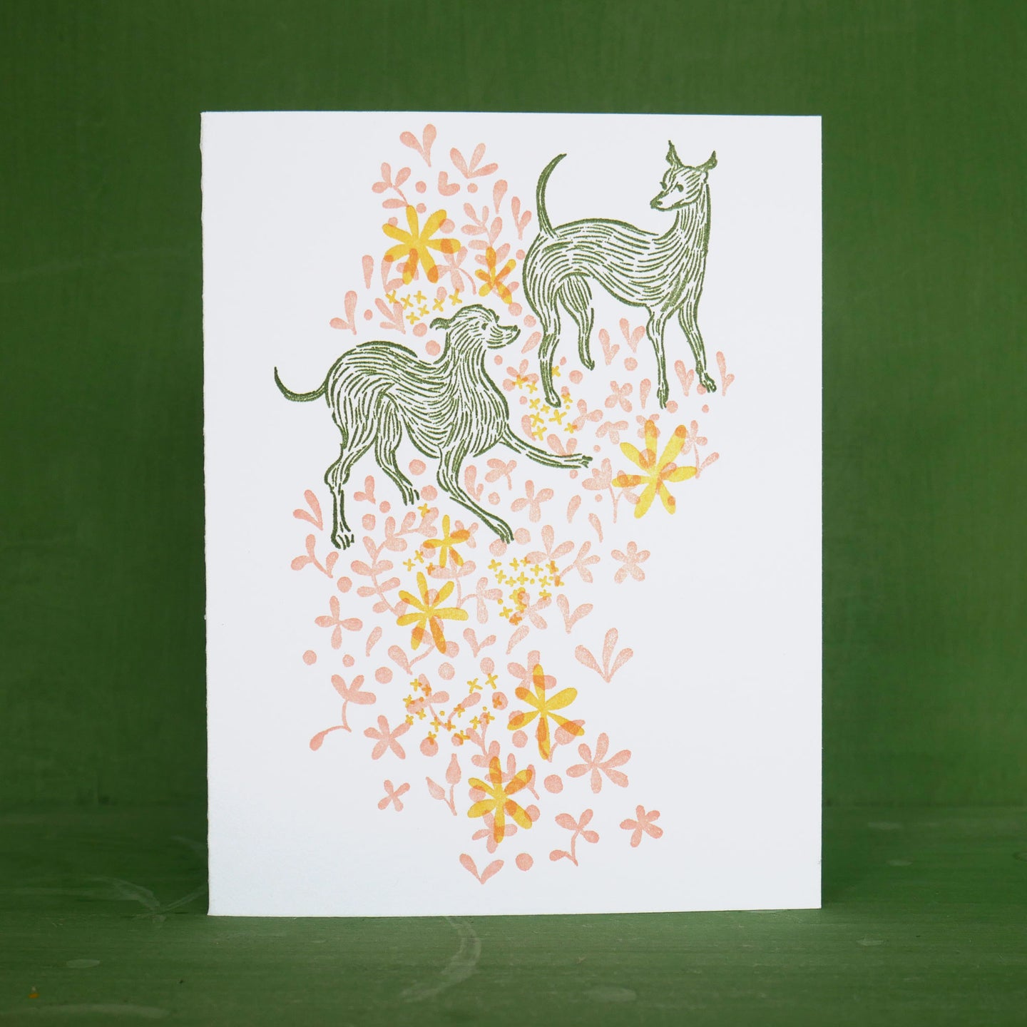 We're Going To Be Friends, Blank Greeting Card, Yellow