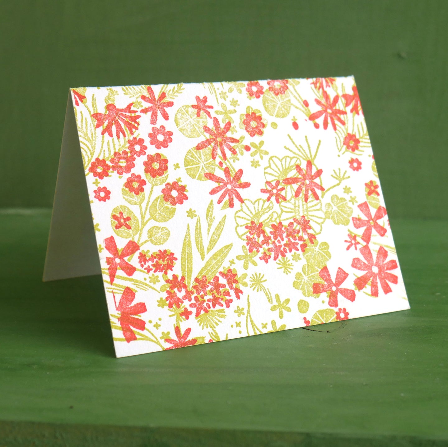 Late Bloomer, Mini Letterpress Card